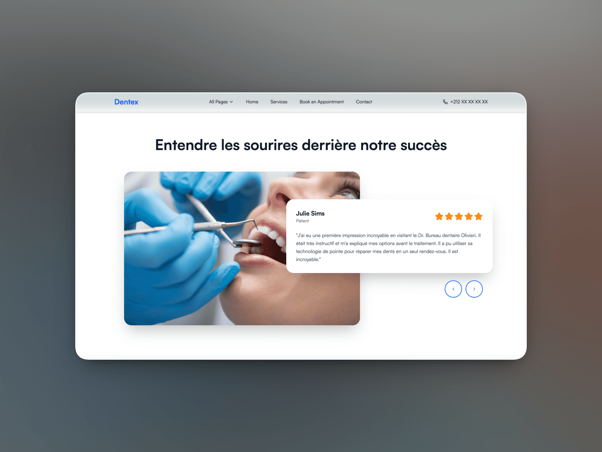 Murex Dentiste Rabat screenshot 2